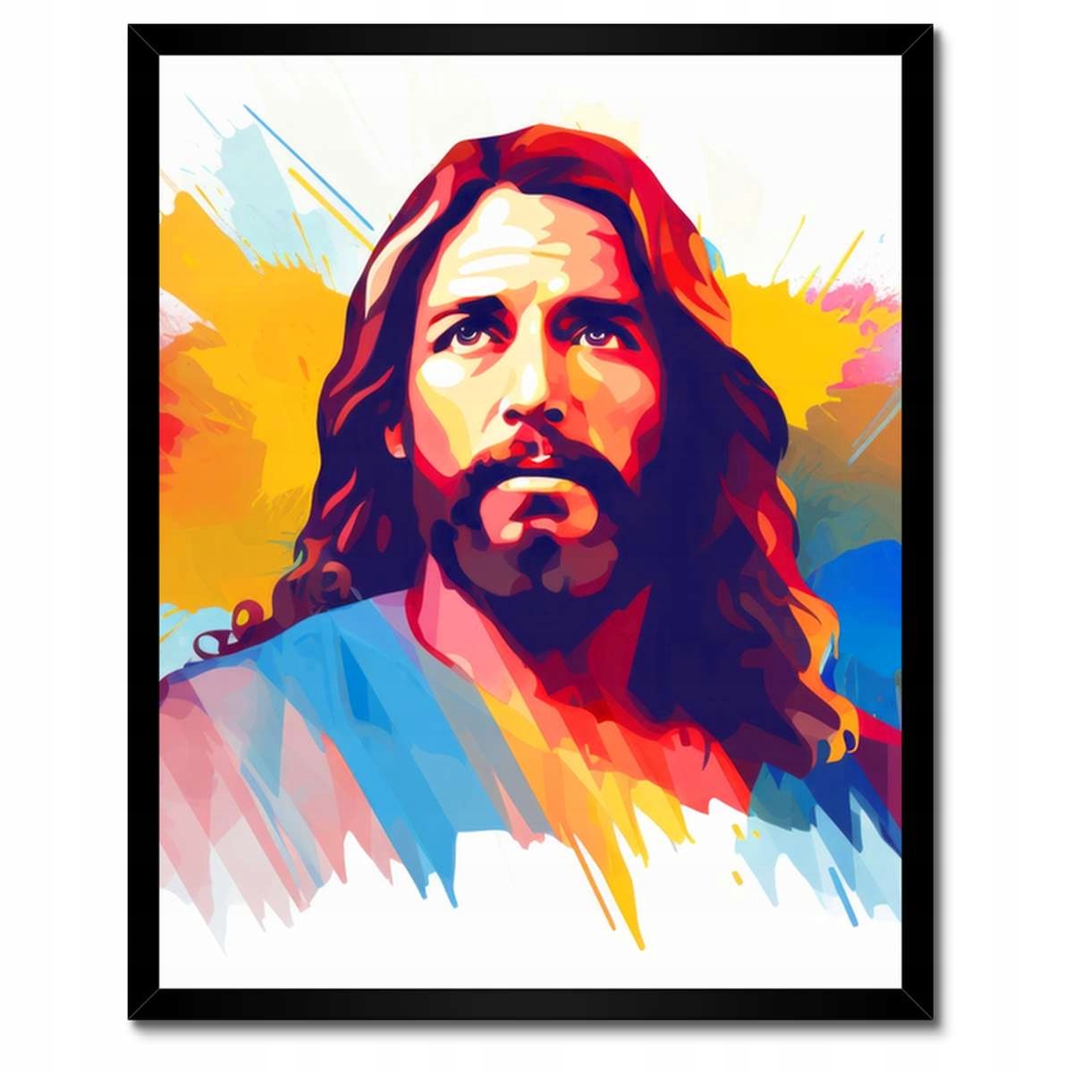 Plakáty v rámu 40x50 Nový věk Ježíše