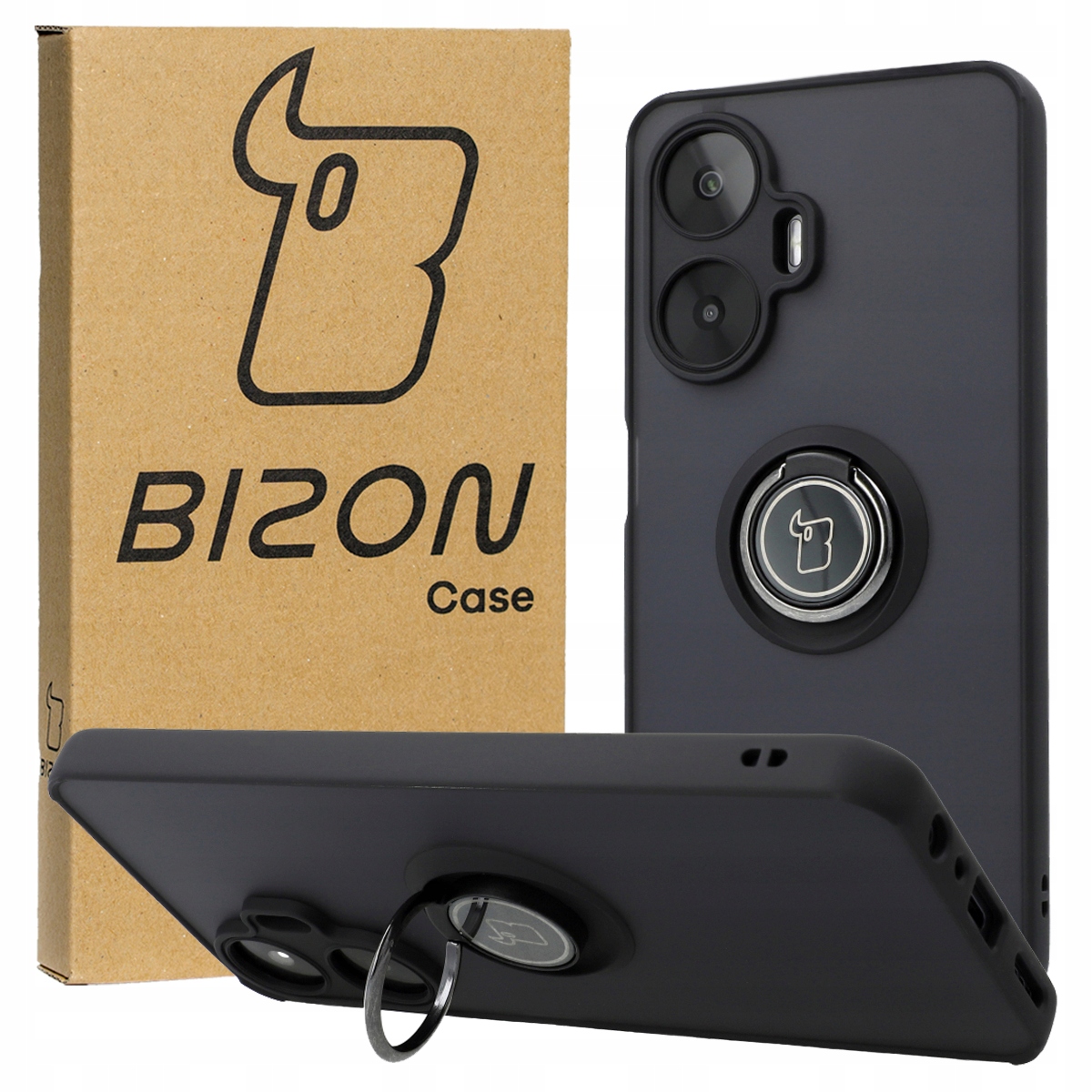 

Etui Bizon do Realme C55, obudowa, case, ring