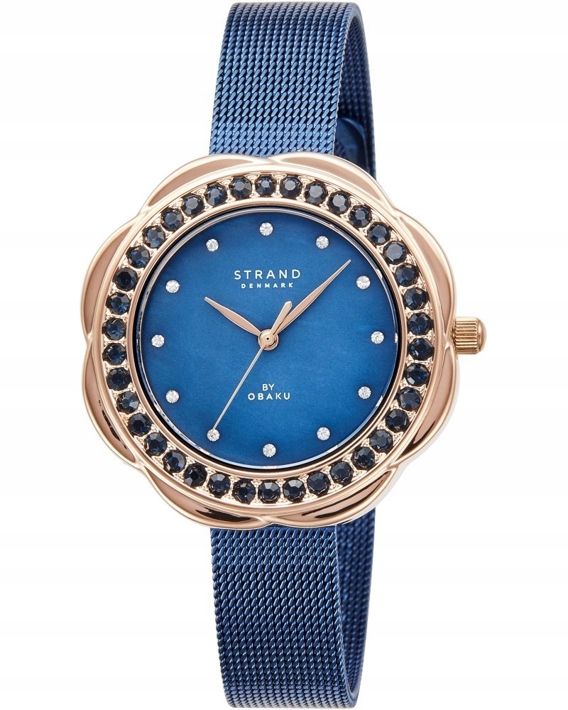 Nové Originální dámské hodinky Strand by Obaku S735LXVLML-CSL zirkony