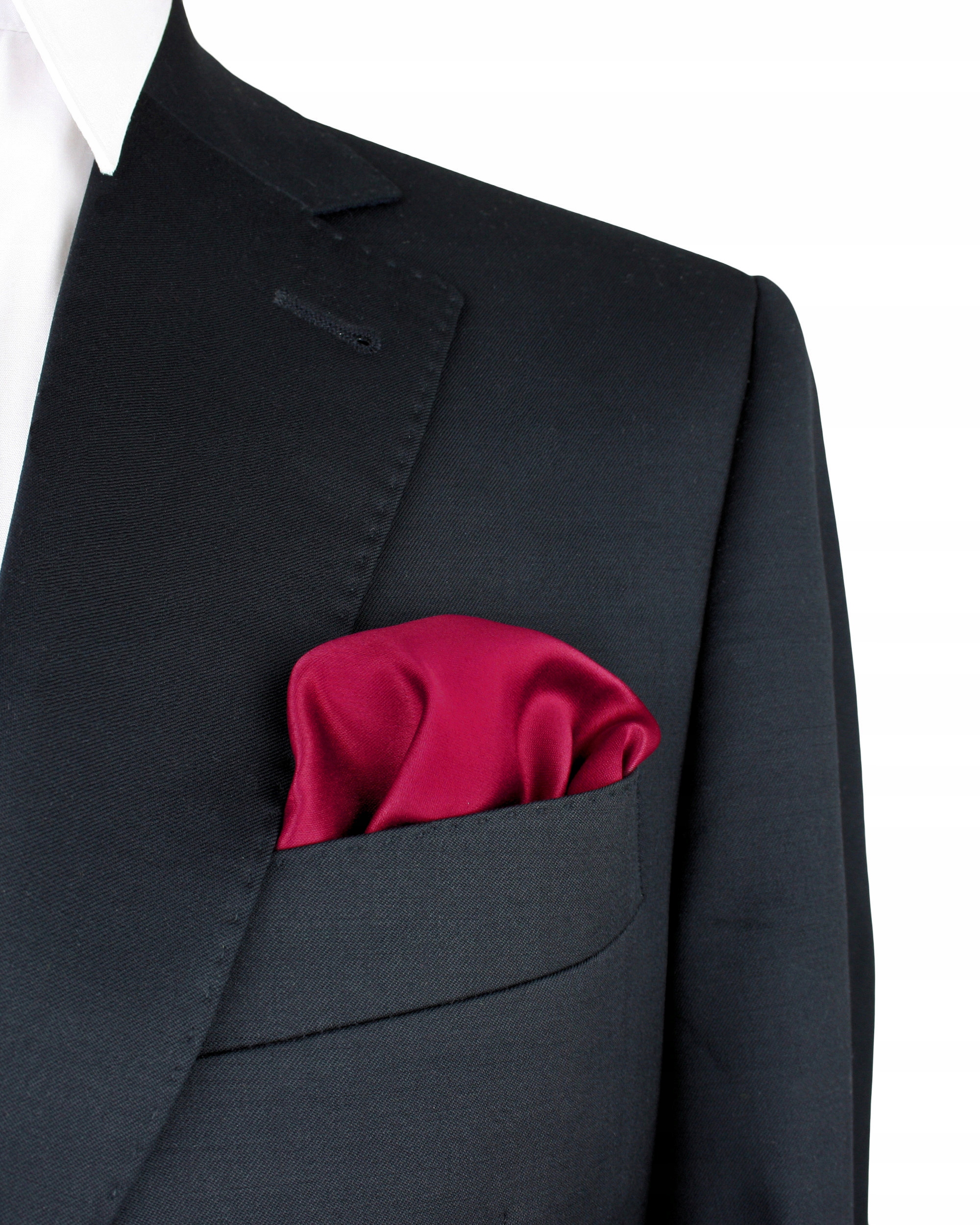 POSZETKA CHUSTECZKA CIEMNO CZERWONA / MALINOWA Marka Tissino