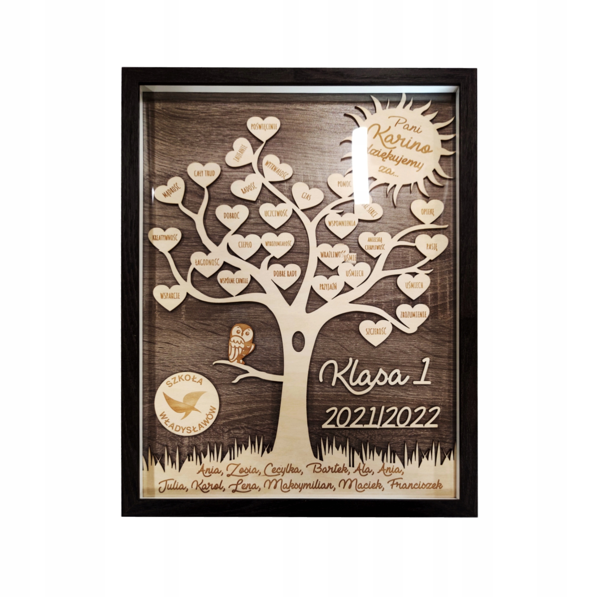 Rámeček s poděkováním