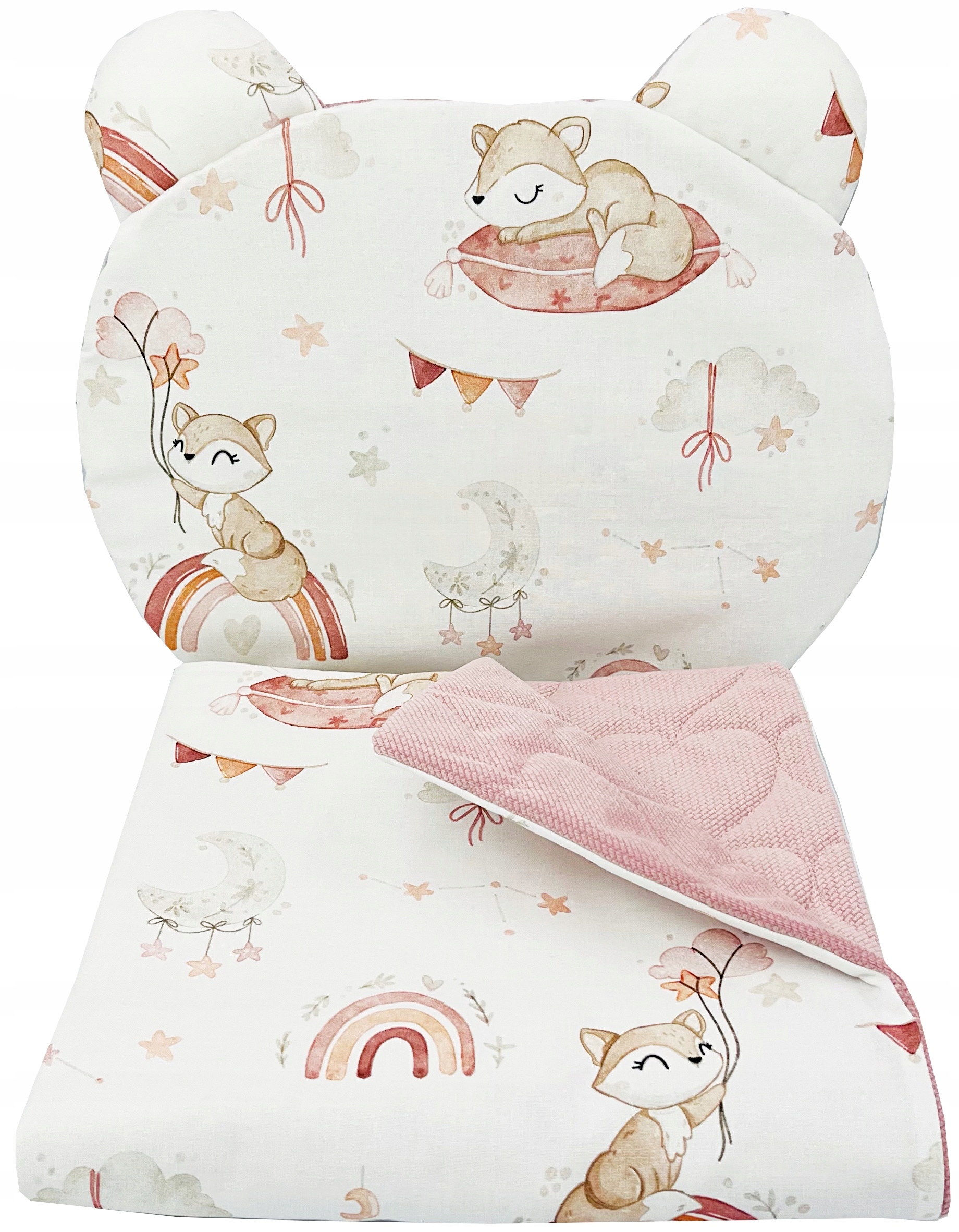 

Poduszka uszatka do wózka gondoli Senne liski