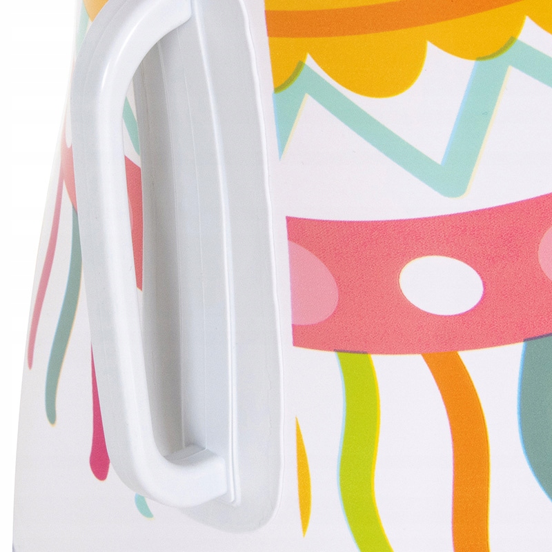 MATERAC PLAŻOWY DMUCHANY POMPOWANY DO PŁYWANIA ALPACA 110x100 CM Model ALPACA