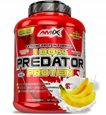 100% Predator Protein 1000g banana