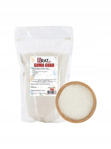 Levně 3x Brat Potravinářský zahušťovadlo Guarová guma 1 kg