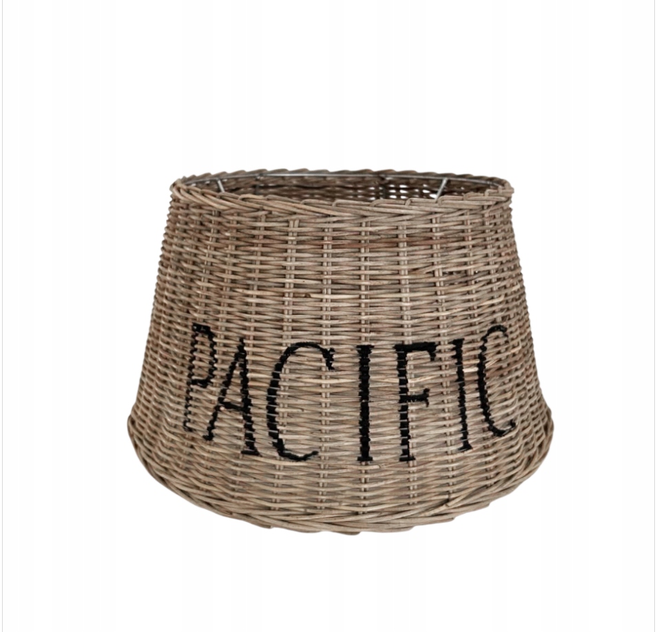 Abažúr Ratanový Tienidlo Pacific L Hampton Škandinávsky Ratanový Štýl Pre Lampu