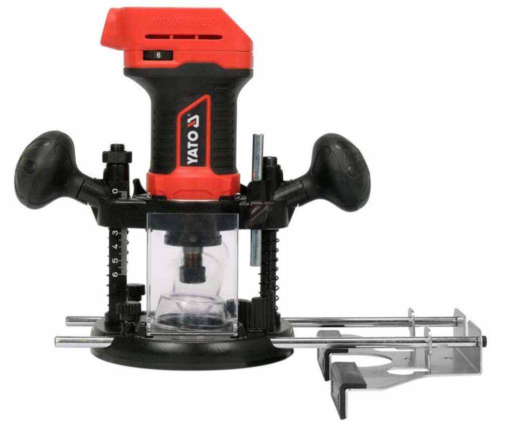 YATO FREZARKA 3W1 GÓRNOWRZECIONOWA/ KRAWĘDZIOWA/SZLIFIERKA PROSTA 18V 6/8mm Kod producenta YT-82194