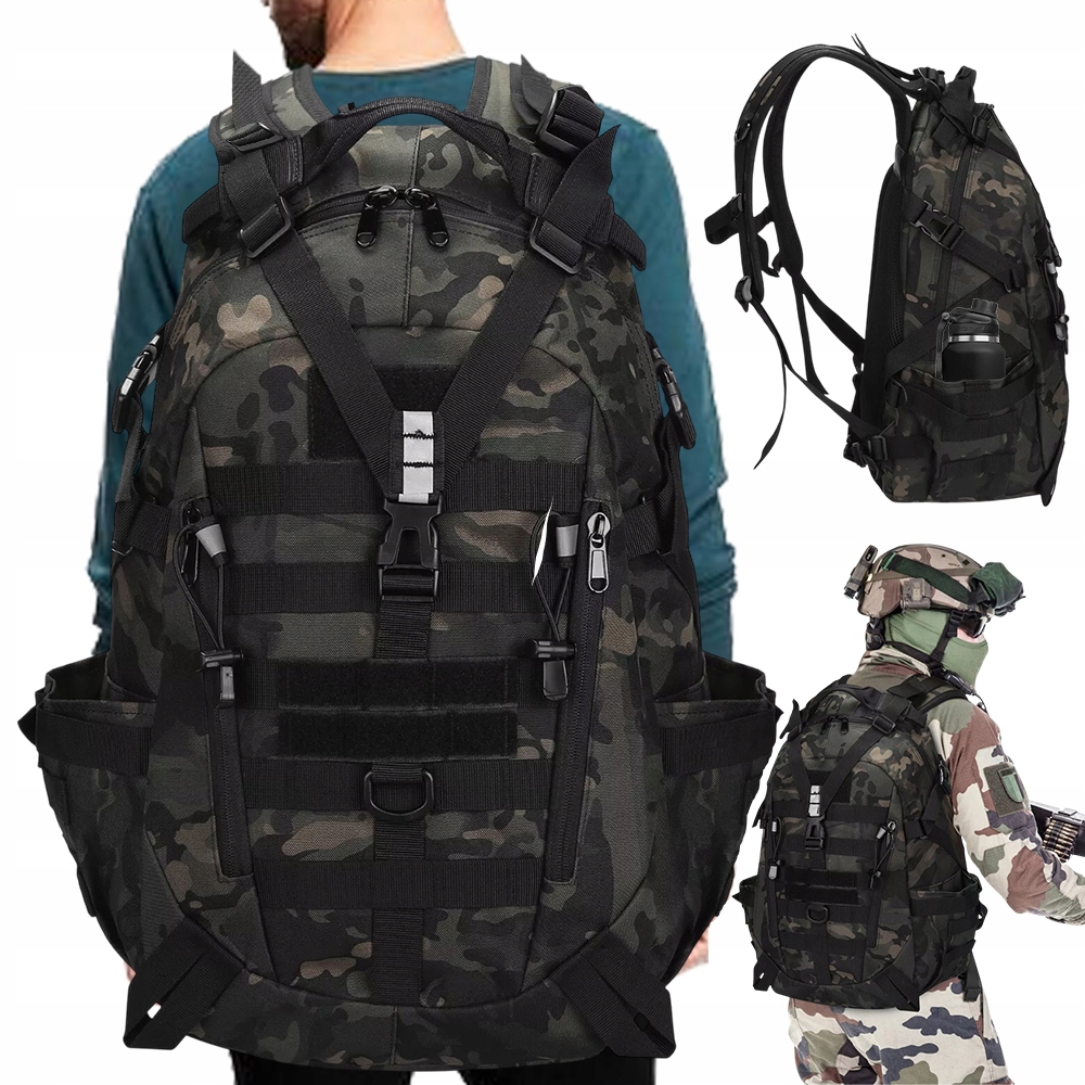 Plecak Turystyczny Podróżny Na Wyprawy Do Samolotu Trekkingowy Miejski Duży