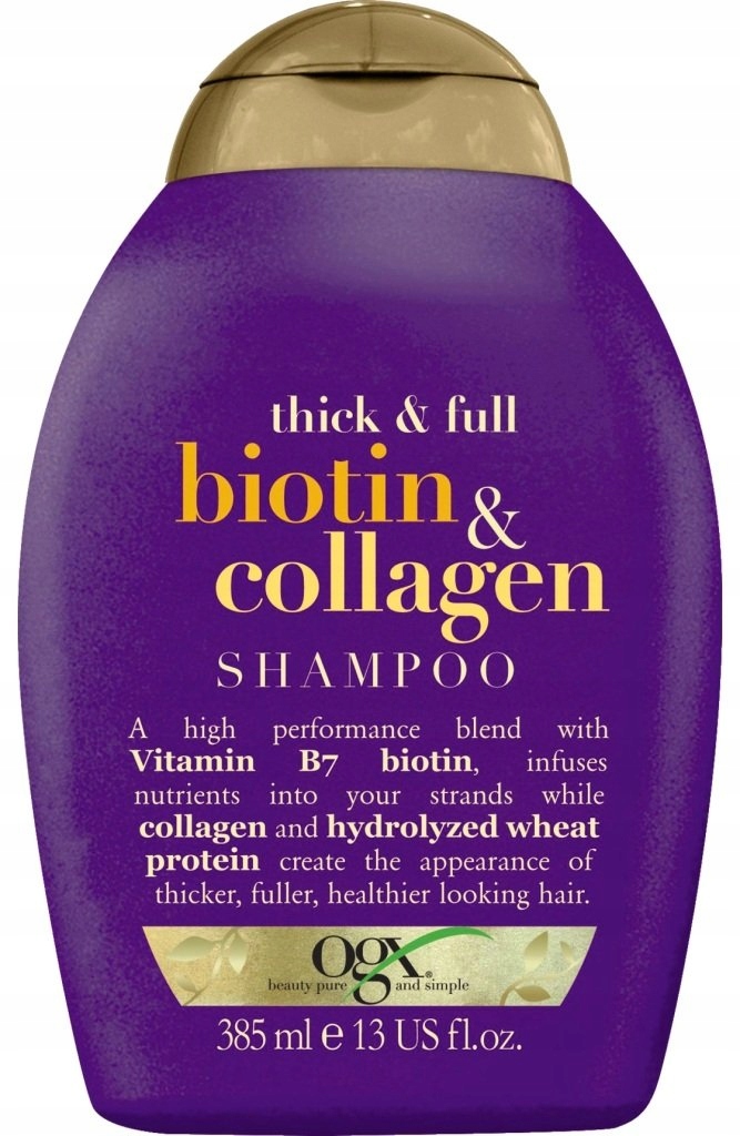

Ogx Biotin & Collagen Shampoo szampon 385 ml