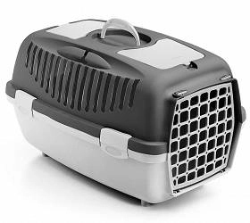 Levně Zolux Přepravka Gulliver 3 Plastová dvířka Šedá