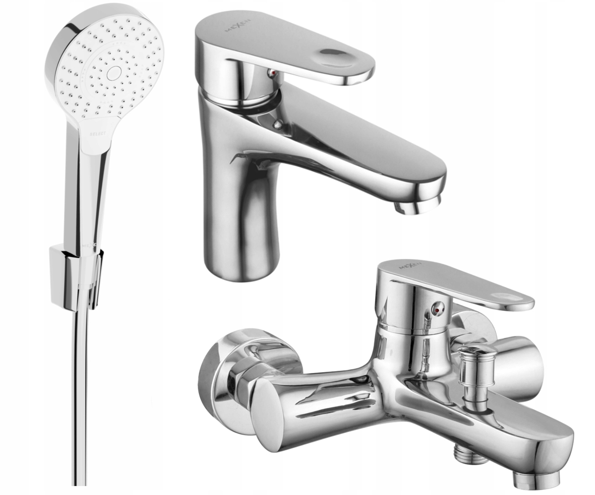 

Mexen Kama R05 Zestaw Wannowy Bateria Chrom