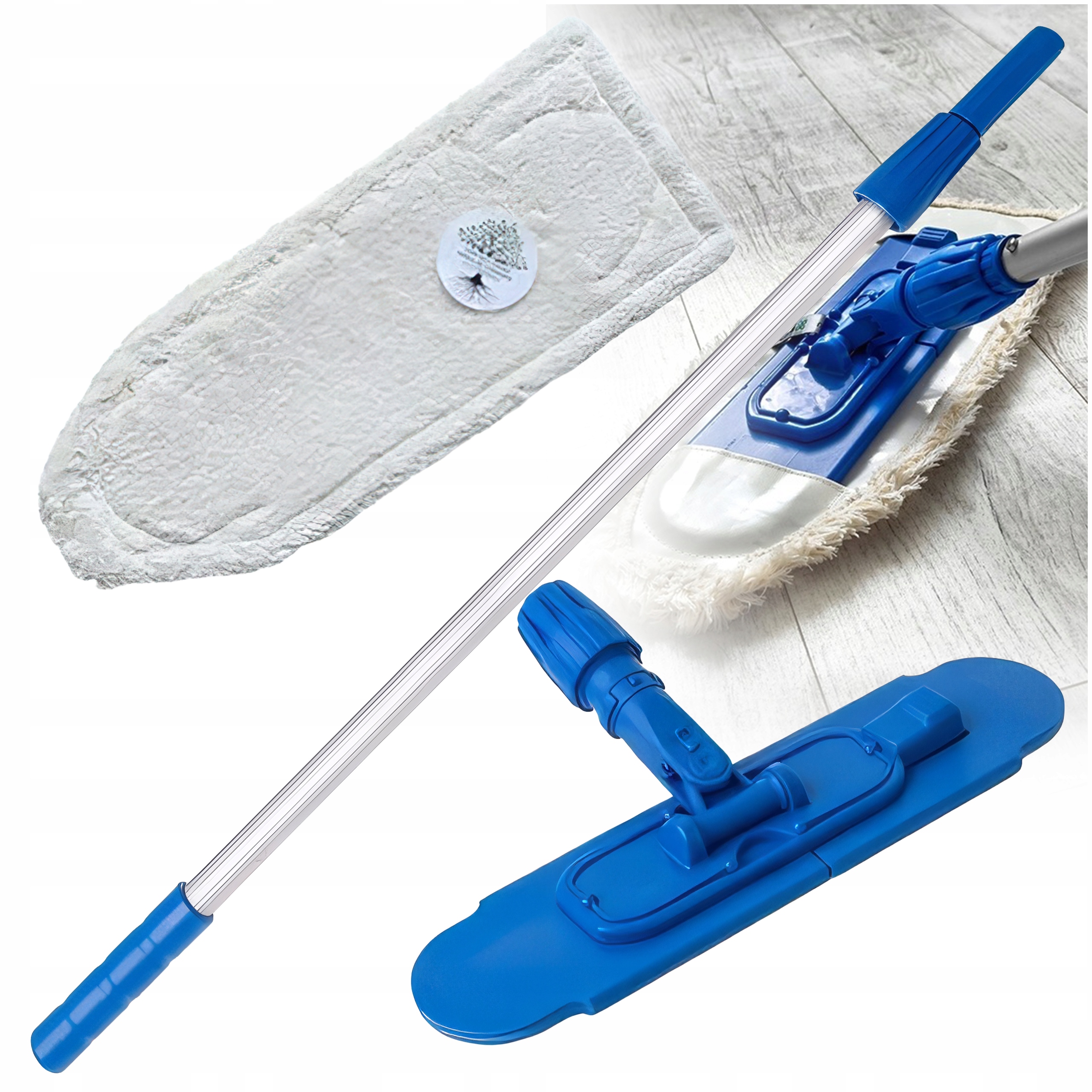 Kompletní Podlahová Sada Pro Mytí Parketových Panelů Z Terakotového Dřeva Raypath