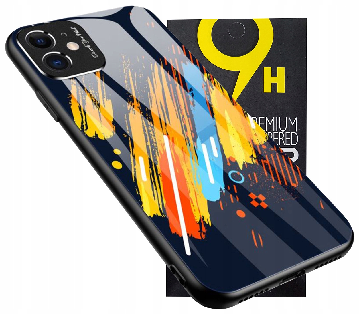 

Etui Color Glass Case do iPhone 11 /szkło 9h