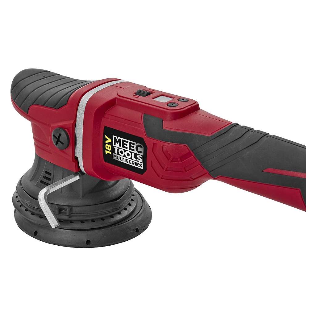 Polerka 125 mm 18V akumulator i ładowarka Silnik bezszczotkowy Regulacja Średnica tarczy (mm) 125 mm