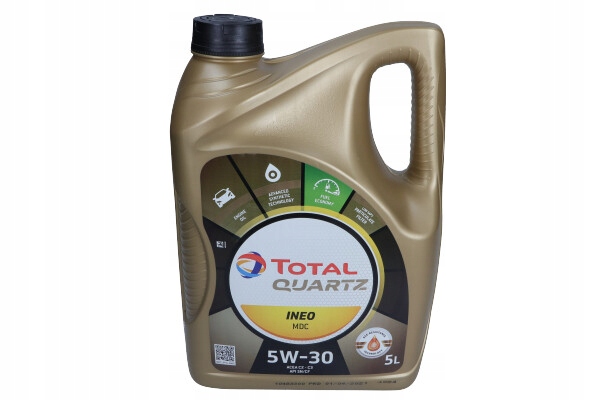 Olej Total 5W30 5 l MDC Ineo Quartz Sn/cf C2