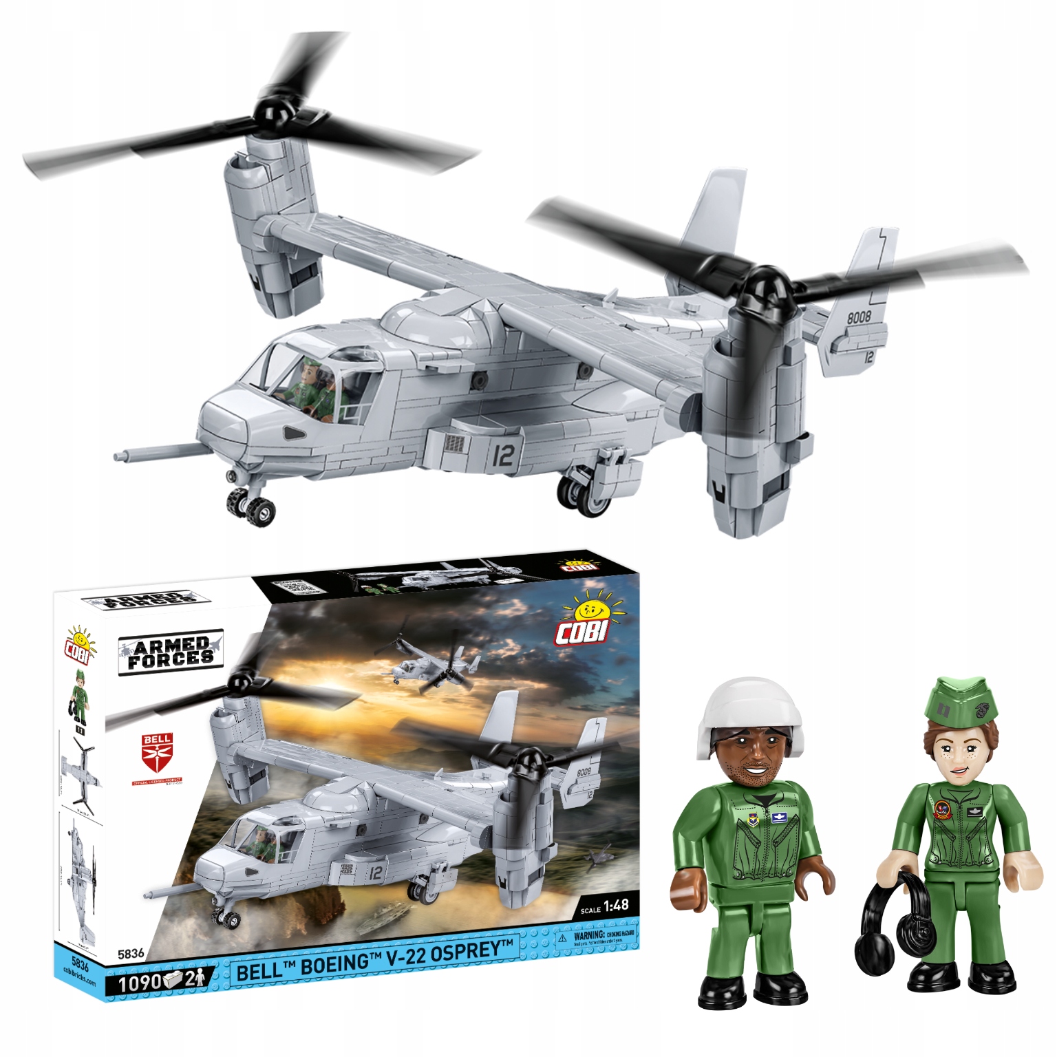 

Klocki Cobi 5836 Tiltrotor Bell-Boeing V-22 Osprey