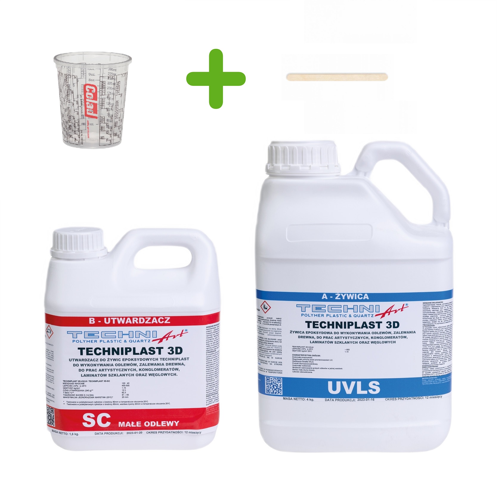 Epoxidová pryskyřice Techniart 5,6 kg bezbarvá Outlet