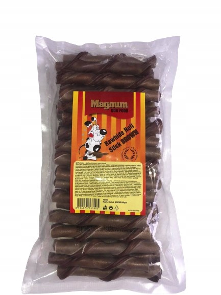 Levně Magnum Rawhide Roll Stick Hnědý Přírodní 880 g