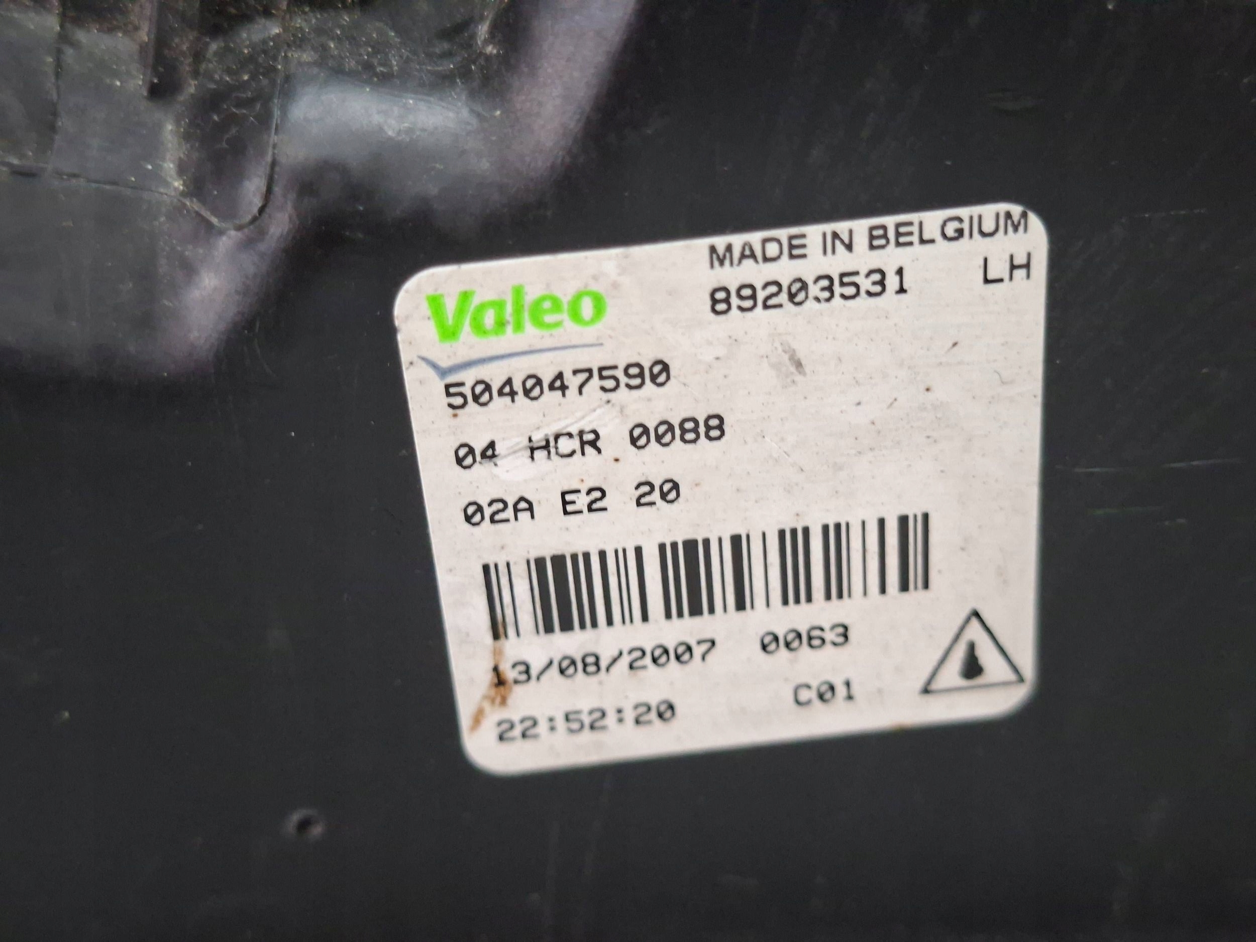 light front left 504047590 IVECO EUROCARGO II