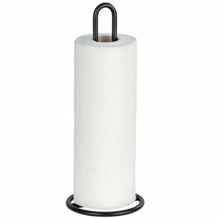 STOJAK NA RĘCZNIK PAPIEROWY METALOWY UCHWYT NA RĘCZNIKI PAPIEROWE SOLIDNY