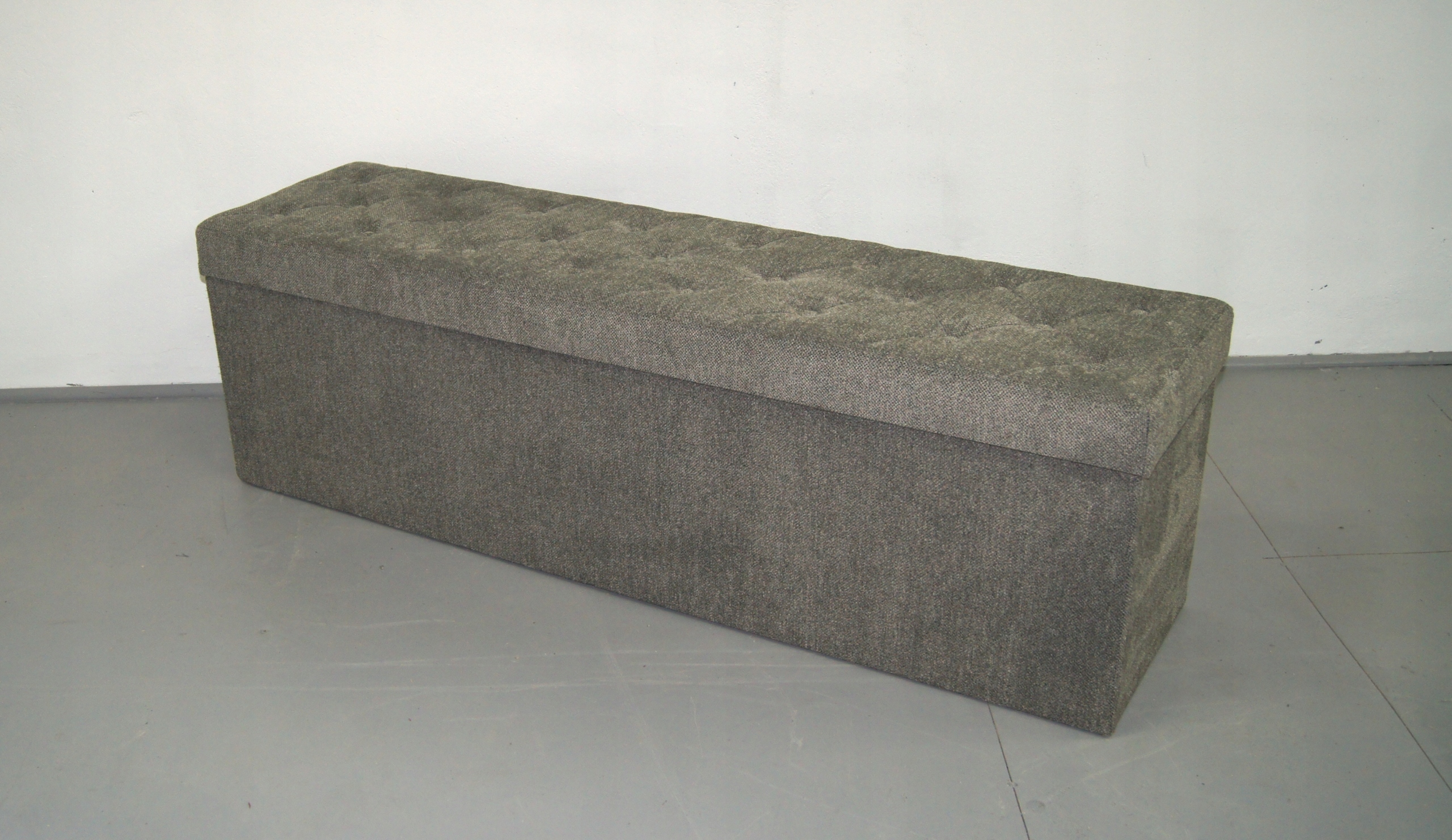 EKSKLUZYWNA PUFA otwierana / schowek - PIKOWANA M Marka inna