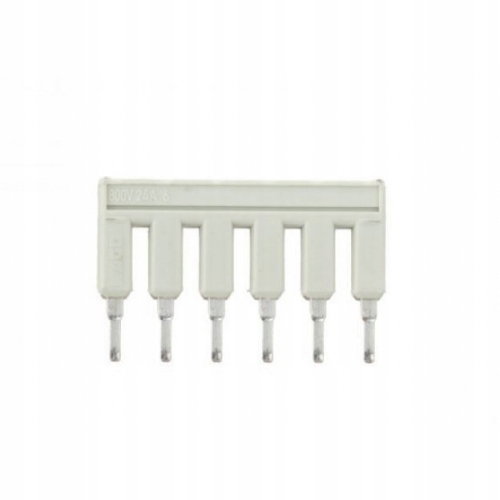 Mostek grzebieniowy 6-torowy 25A 800V 2002-406