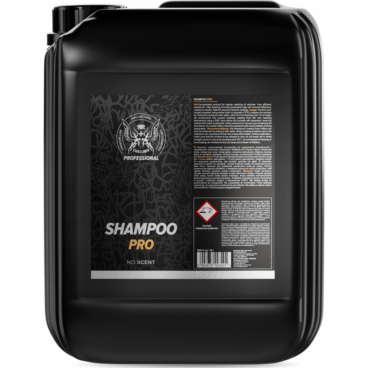 Автомобільний шампунь RR CUSTOMS RRC Shampoo neutral
