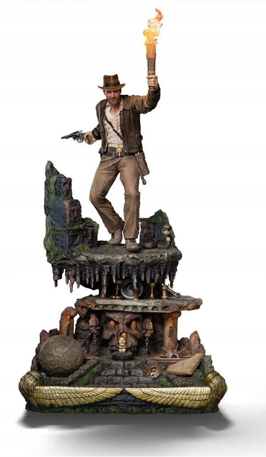 Iron Studios socha Warner Indiana Jones DLX Art Scale 1/10 40 cm
