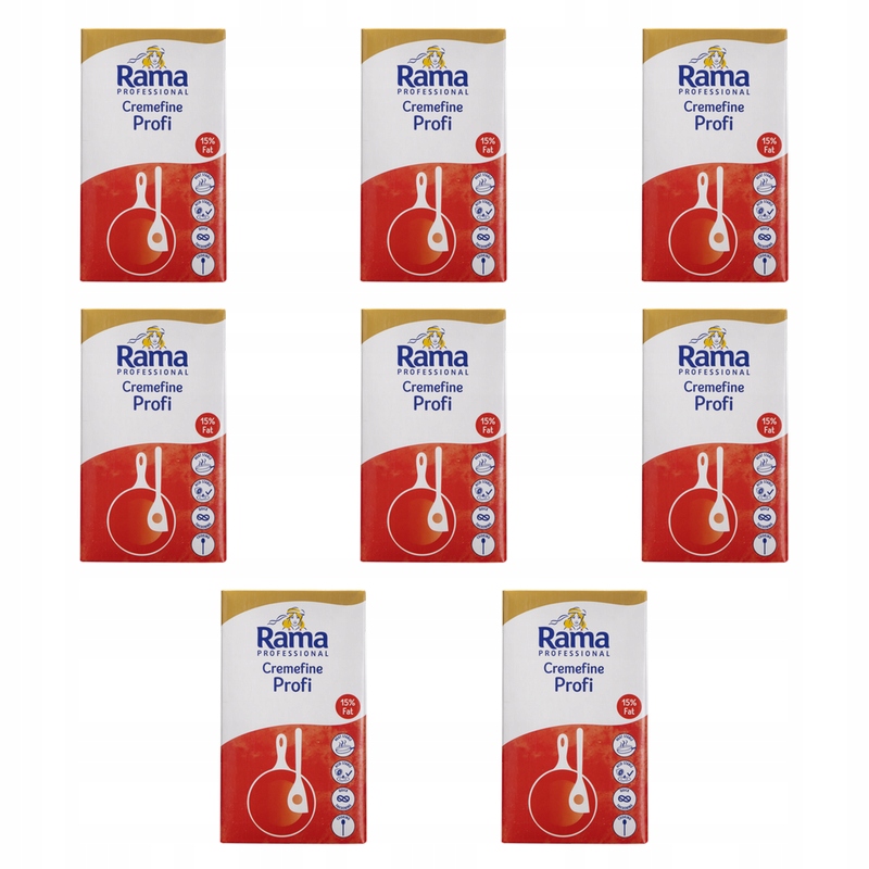 Rama Cremefine Profi na polévky a omáčky 15% 1L X8