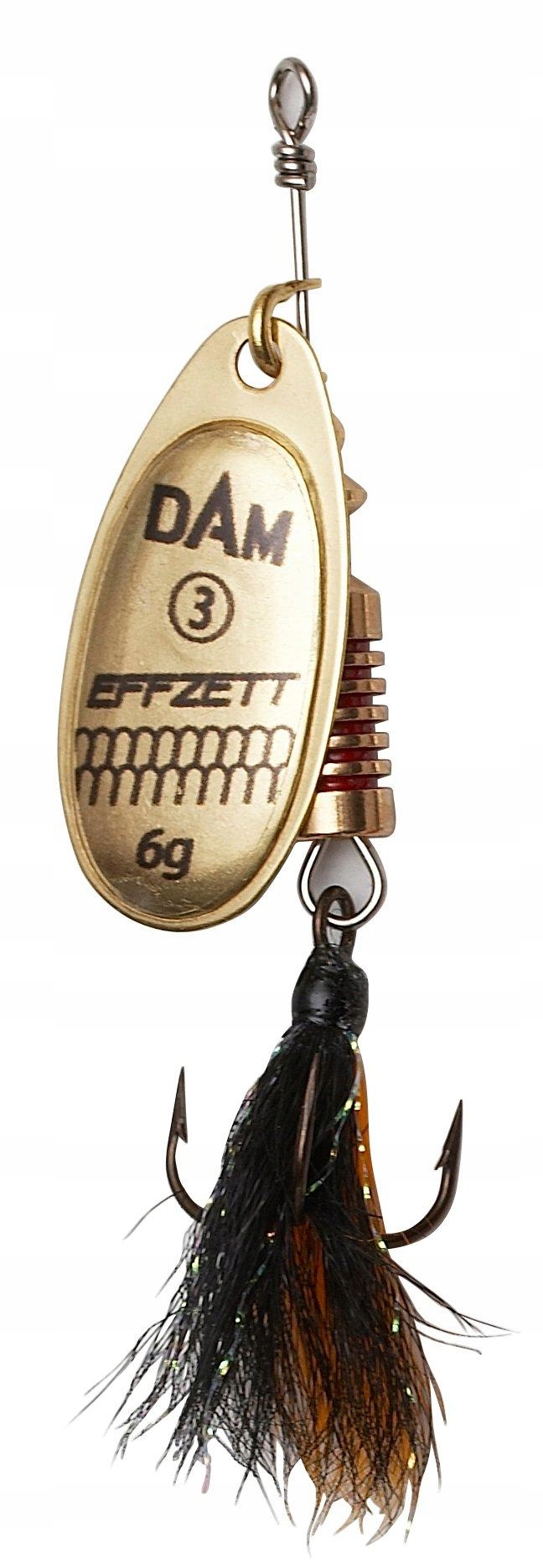 Dam Błystka Effzett Standard Dressed #5 12g Gold