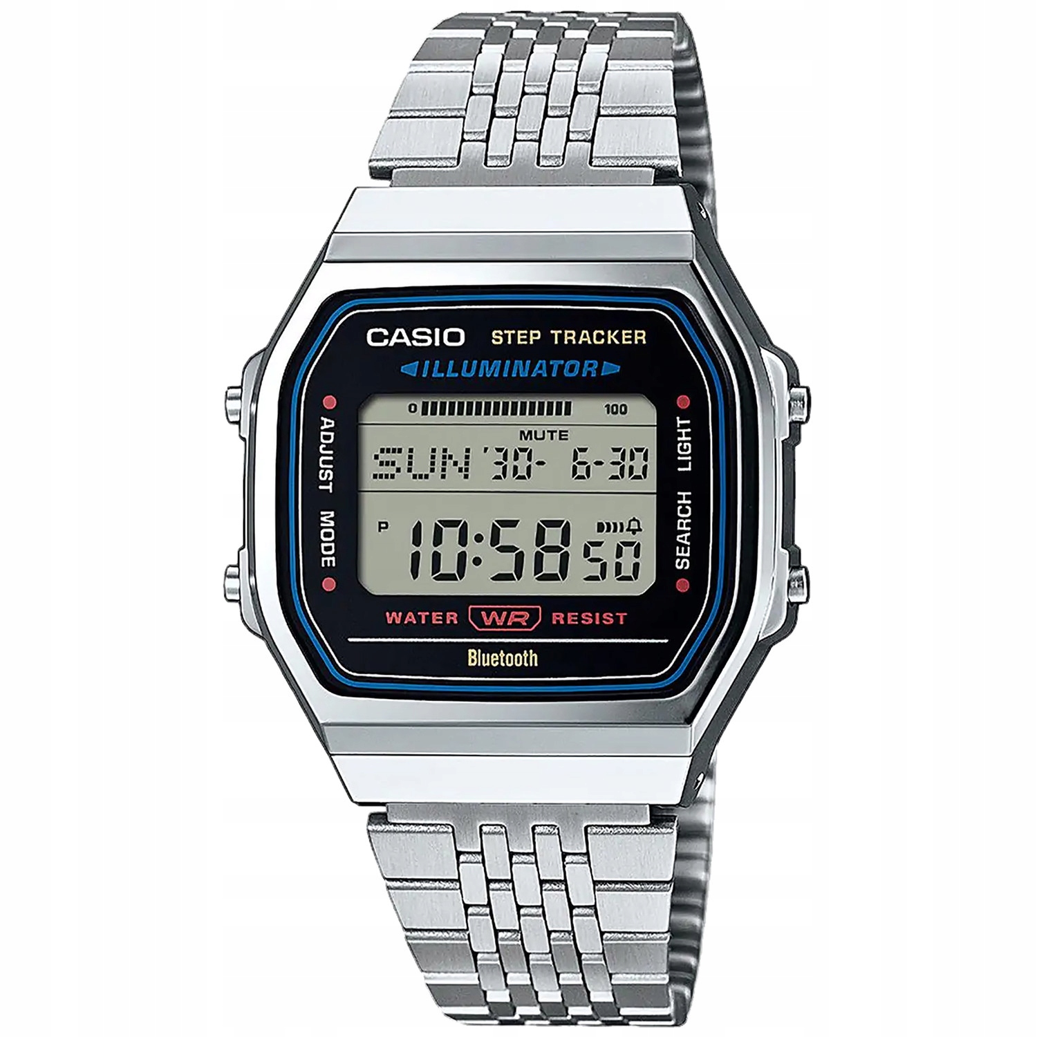 Dámské hodinky Casio ABL-100WE-1AEF stříbrné