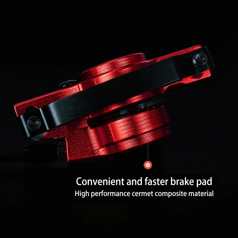 Czerwony hydrauliczny hamulec tarczowy E-Bike Model SP19439R