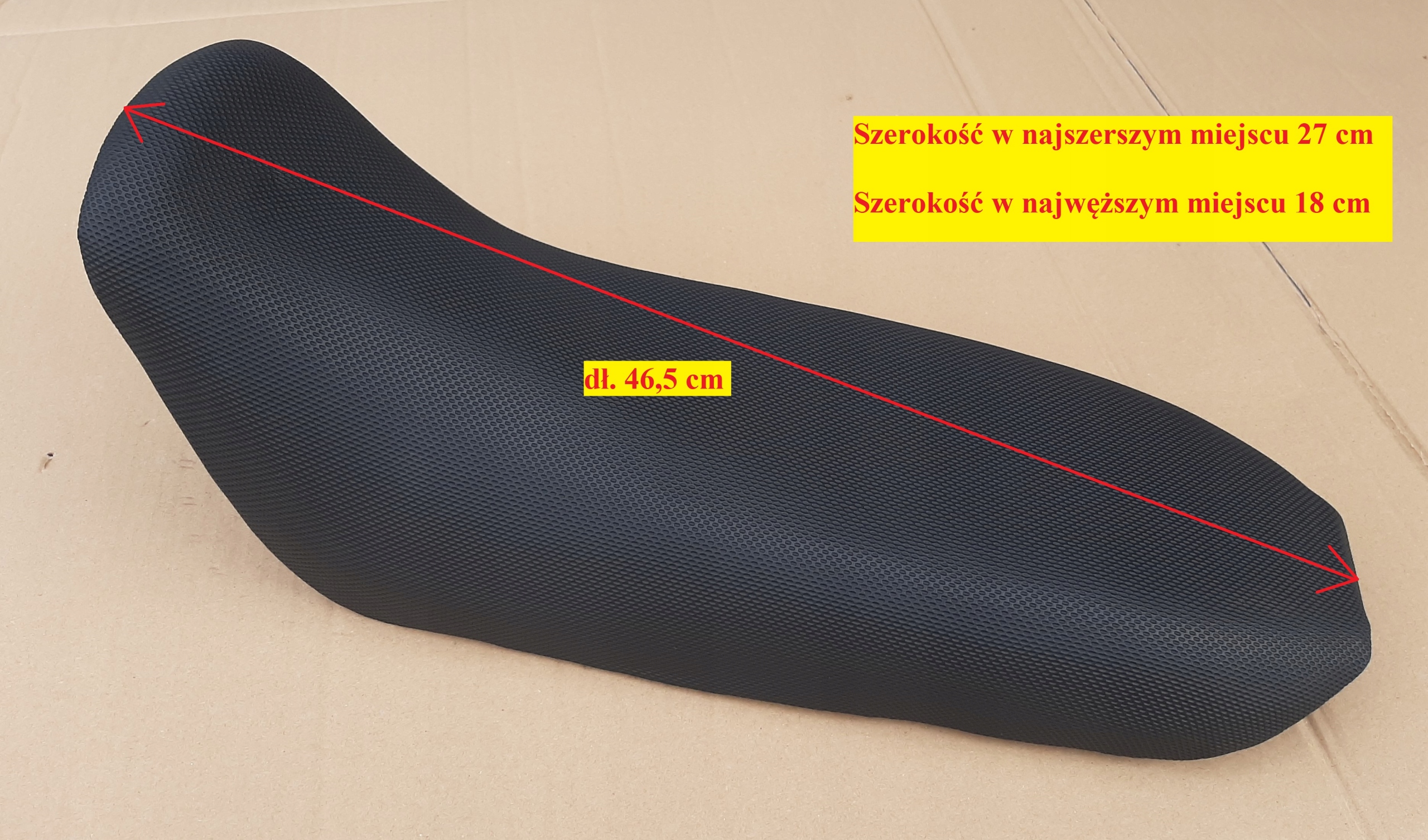 Siedzenie CROSS 125CC 250CC MONSTER