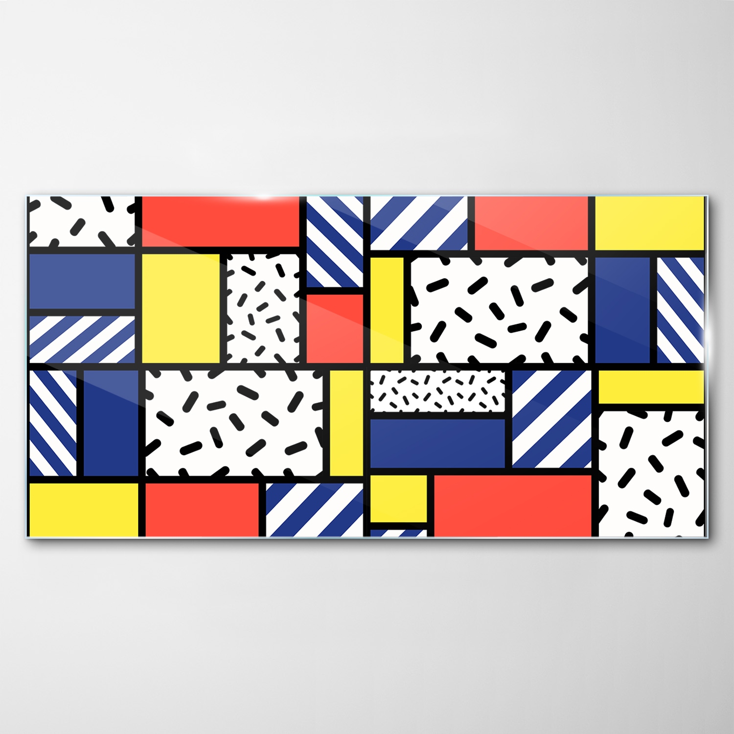 

Obraz na Szkle Dekor Geometria Abstrakcja 140x70