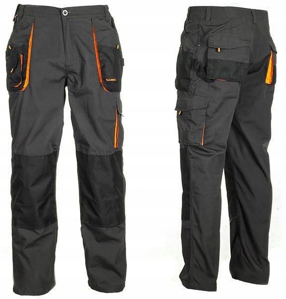 

Spodnie Robocze Potrójne Szwy Do Pasa XXL 54