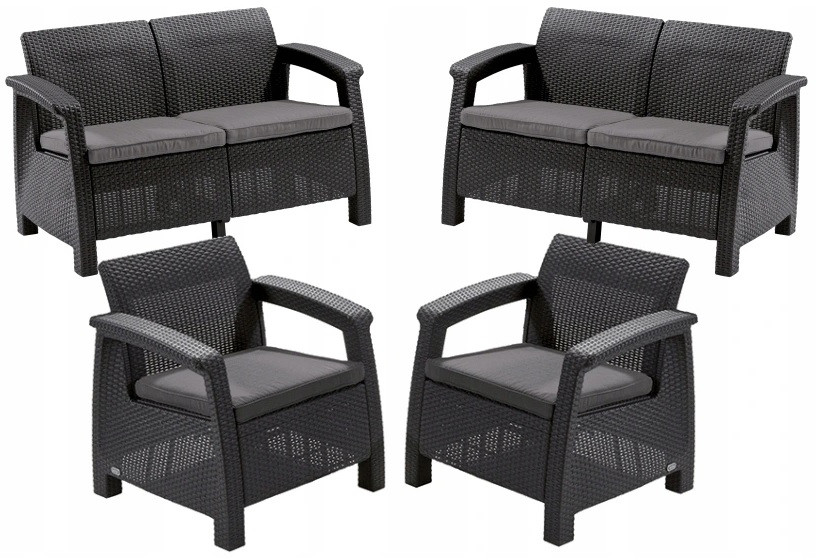 

Meble Ogrodowe Rattan Corfu Rest Sofa Fotele Graf