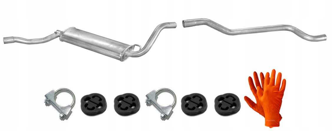 Audi 80 1.3 1.8 1.6D (1982-1987) Sedan Tlumič Trubka