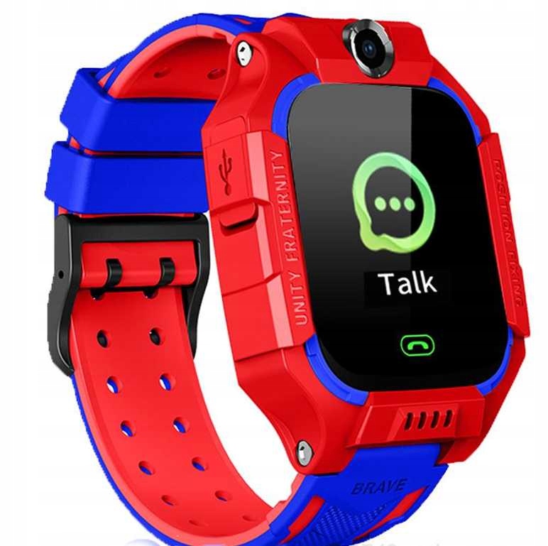 SMARTWATCH Zegarek dla dziecka SIM PL IP67 Q19 czerwony Rodzaj smartwatch dla dzieci