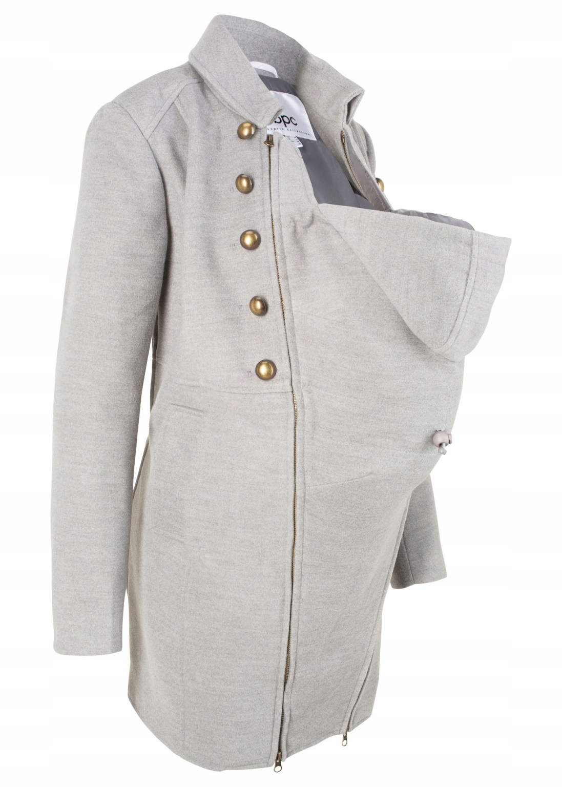 BPC PŁASZCZ CIĄŻOWY Z WSTAWKĄ NIEMOWLĘCĄ NA NOSIDEŁKO 0C4 40