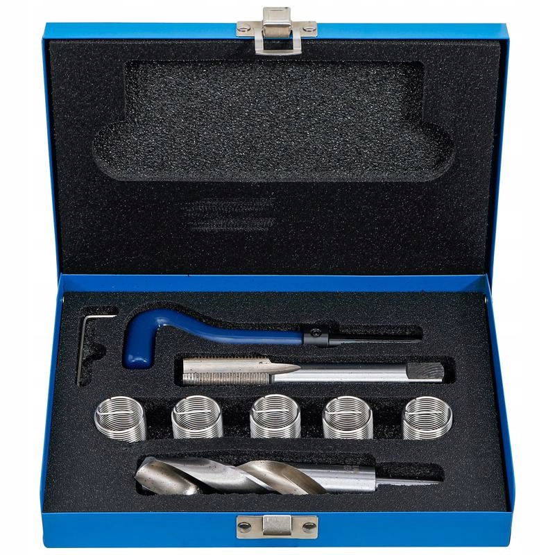 Súprava na opravu poškodených závitov M20 x 1,5 9 ks, Bgs 99434