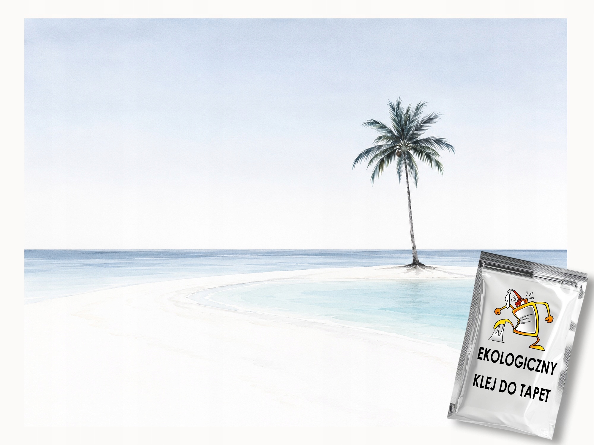 Fototapeta Flizelina Pláž Tropika Palma Exotika Voda Oceán 300x250 155g