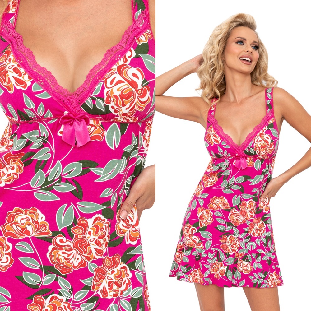 Tričko Halka Donna Floris 2 S 36 Fuchsia