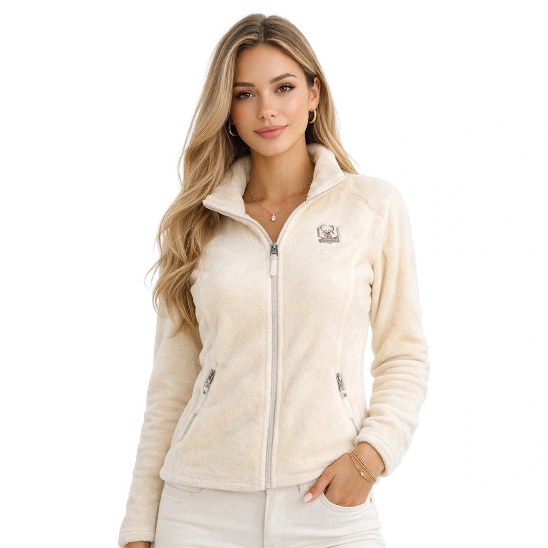 Dámský fleece Geographical Norway Ticarina lehký, pohodlný pro každodenní nošení