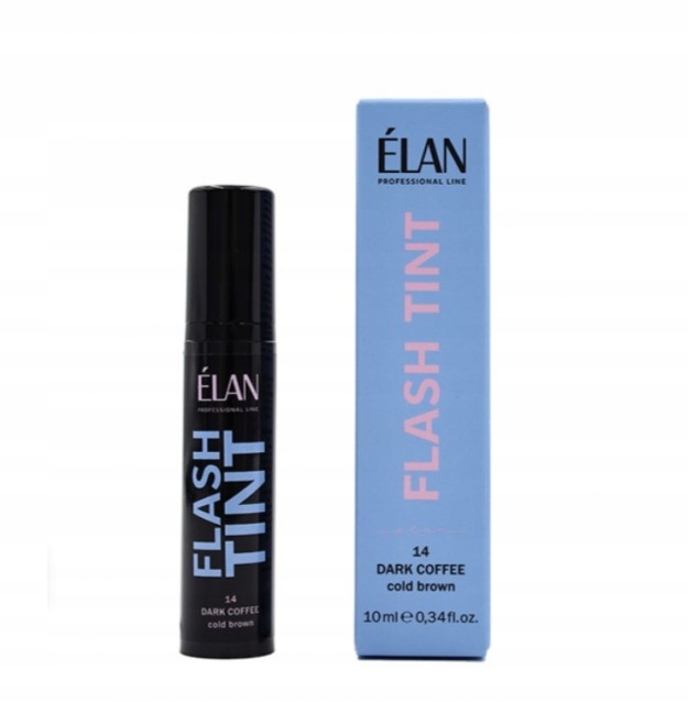Elan Flash Tint 14 Barva na obočí Dark Coffee
