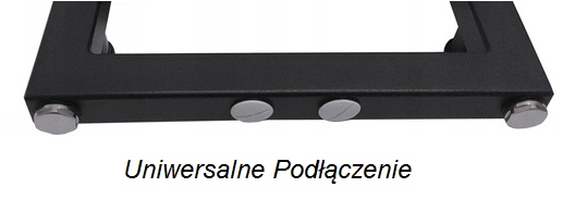 GRZEJNIK ŁAZIENKOWY PALERMO 140/30 CZARNY STR Moc grzewcza 504 W