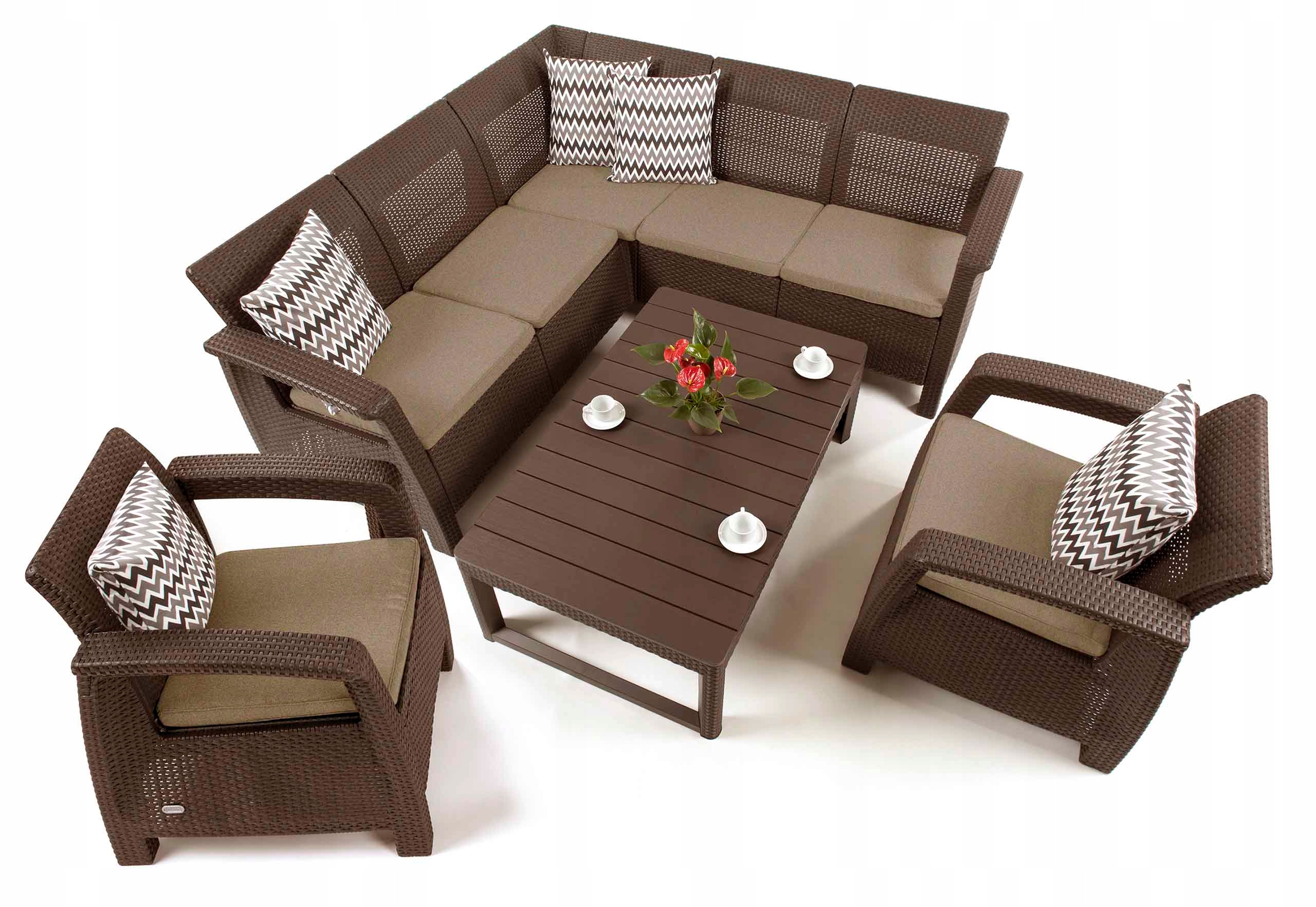 Садовая мебель Угловой диван Corfu Relax Duo LYON Код производителя 012285