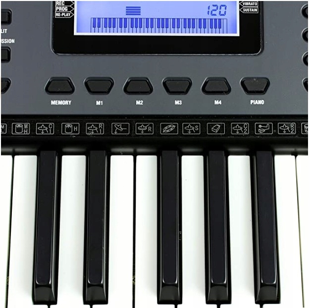 Keyboard RockJam RJ461 61klawiszy, standardowa szerokość Model RJ461