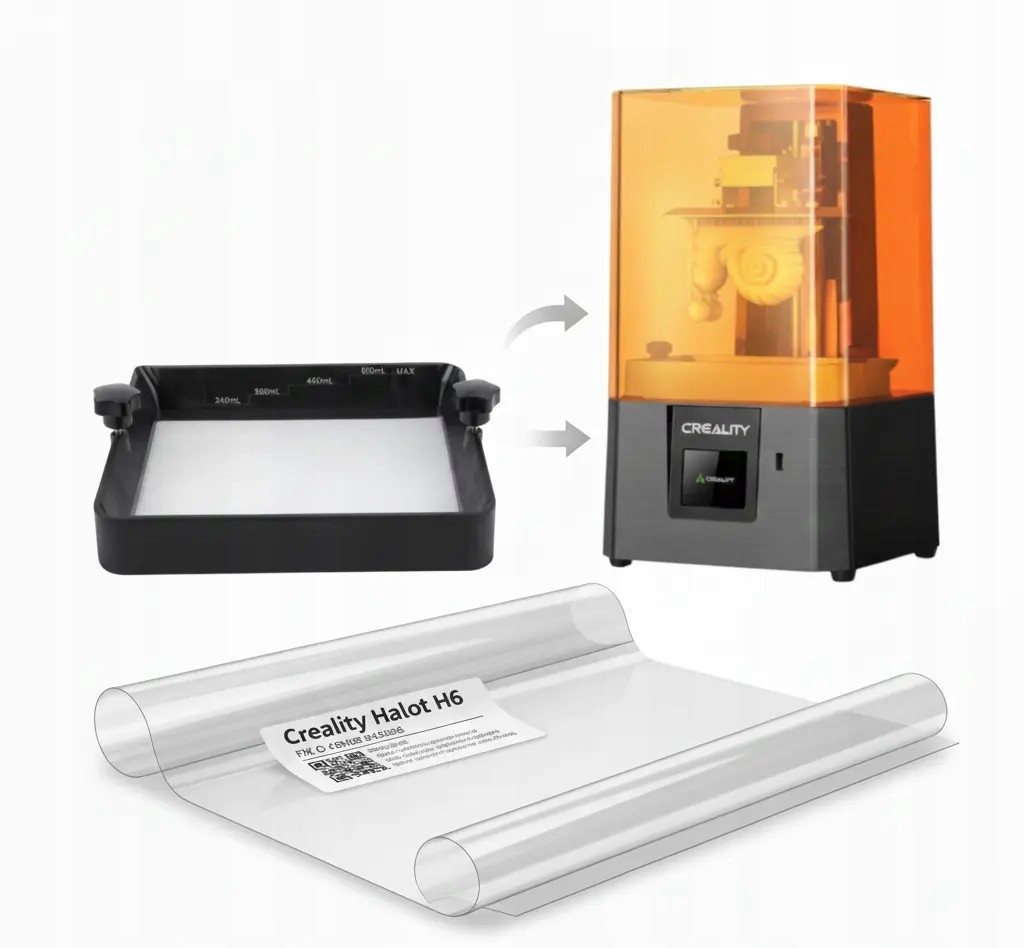 Folia Fep do Creality Halot R6, One 200x140x0,15 mm 5 szt