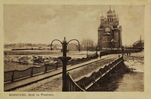 Sosnowiec Most na Przemszy - Reprodukcja 4778