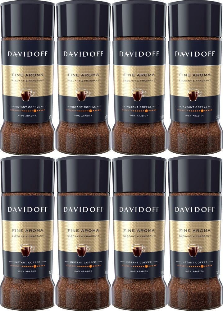 Davidoff Fine kawa rozpuszczalna 100g x8